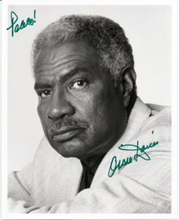 Ossie Davis autograph