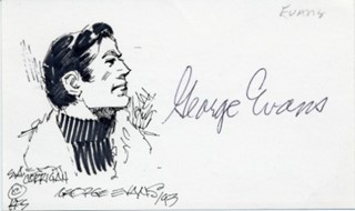 George Evans autograph