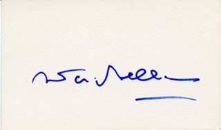 Federico Fellini autograph
