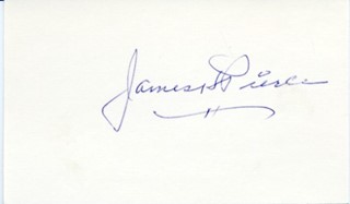James Pierce autograph