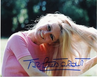 Brigitte Bardot autograph