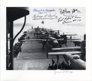 Doolittle Raiders autograph