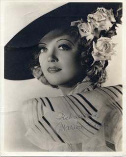 Marion Davies autograph