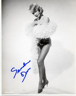 Sandra Dee autograph