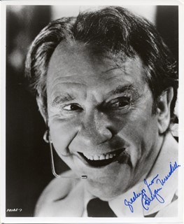 Burgess Meredith autograph