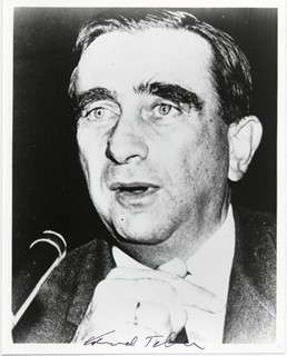 Edward Teller autograph