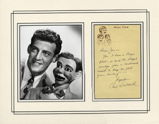 Paul Winchell autograph