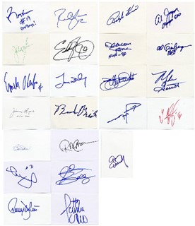 Sports Signature Lot autograph