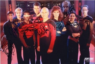 Star Trek: TNG autograph