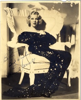 Glenda Farrell autograph