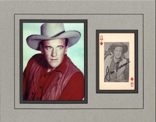 James Arness autograph