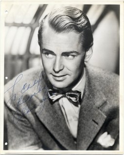 Alan Ladd autograph