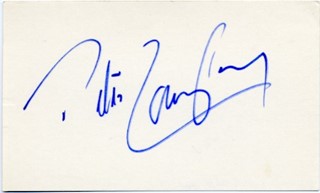 Peter Lawford autograph