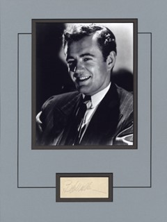 Robert Walker autograph