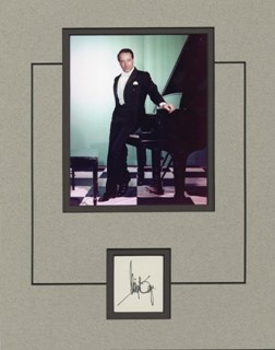 Victor Borge autograph