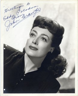 Joan Crawford autograph