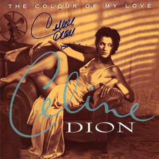 Celine Dion autograph