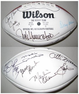 Hall Of Fame Football autograph