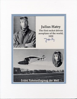 Julius Hatry autograph