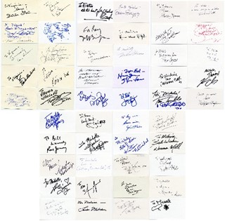 INSCRIBED Signature Lot autograph