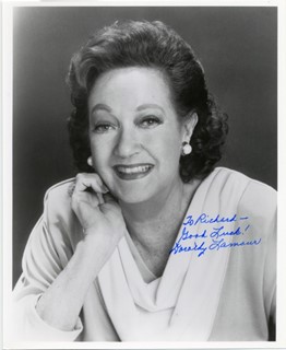 Dorothy Lamour autograph