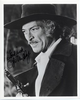 Lee Van Cleef autograph