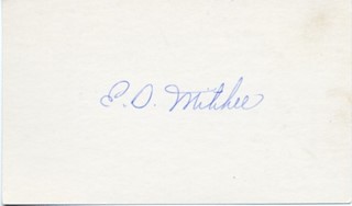 Ed Mitchell autograph