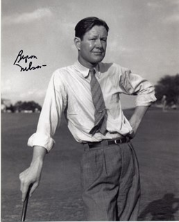 Byron Nelson autograph