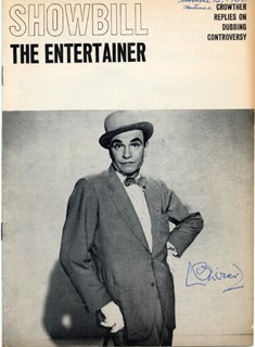 Laurence Olivier autograph