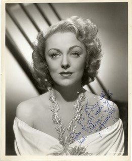 Virginia Field autograph