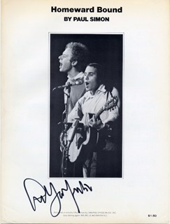 Art Garfunkel autograph