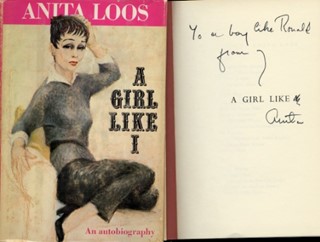 Anita Loos autograph