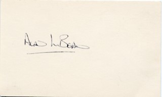 Alan Bean autograph