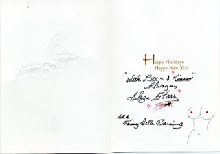 Blaze Starr autograph