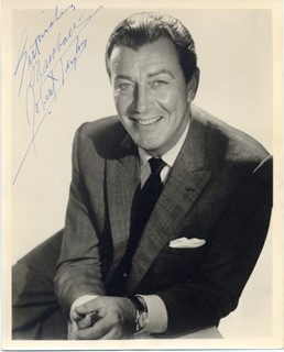 Robert Taylor autograph