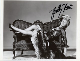 Shelly Winters autograph