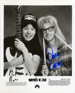 Wayne's World autograph