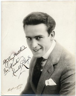 Harold Lloyd autograph