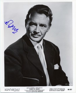 John Mills autograph