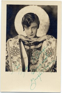 Ginger Rogers autograph