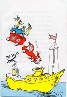 Dr. Seuss autograph