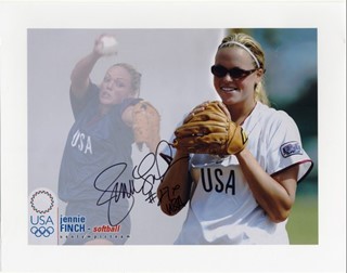Jennie Finch autograph