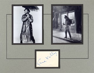 Gene Kelly autograph