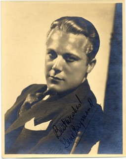 Gene Raymond autograph