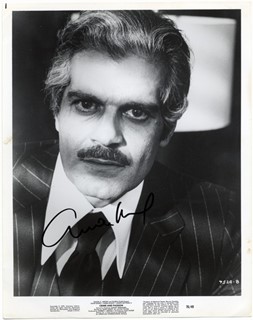 Omar Sharif autograph