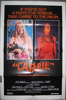 Carrie autograph