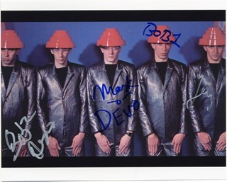 Devo autograph
