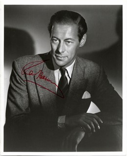 Rex Harrison autograph