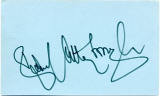 Richard Attenborough autograph