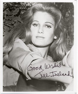 Jill Ireland autograph
